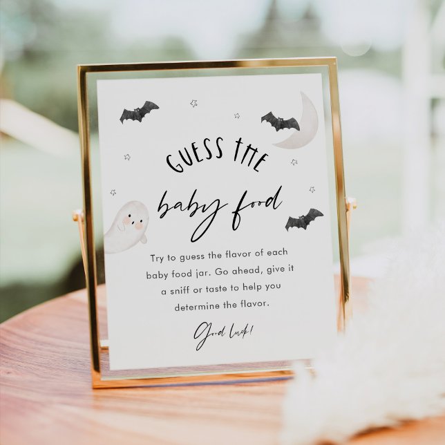 SUGARBOO Guess the Baby Food Game Sign (Creator Uploaded)