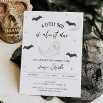 SUGARBOO Halloween Baby Shower Invitation