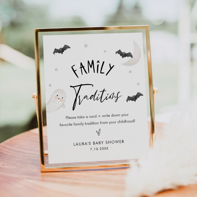 SUGARBOO Halloween Family Traditions Baby Sign (Creator Uploaded)