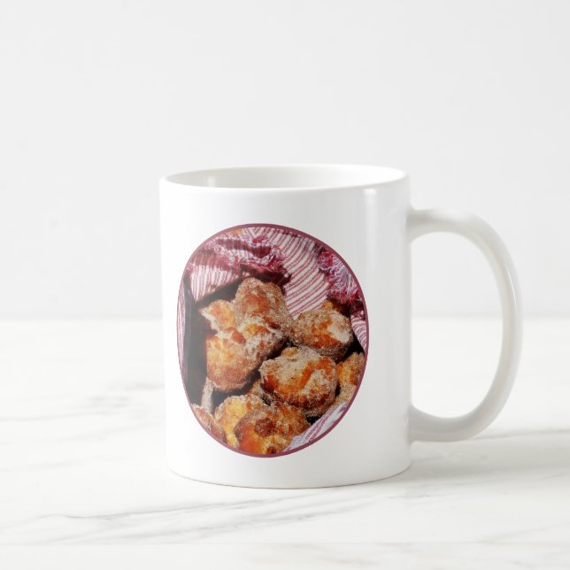 Sugared Donut Holes Coffee Mug (Right)