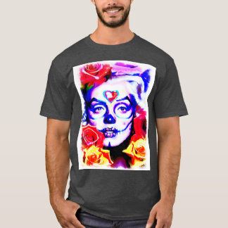 Sugargirl with yellow and red roses T-Shirt