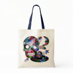 Sugarland Psychedelic Grinnin' Skull Mexicano Tote Bag Sugarland Psychedelic Grinnin' Skull Mexicano Tote Bag