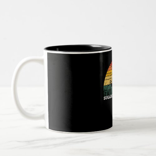 Sugarloaf Mountain Maine Two_Tone Coffee Mug