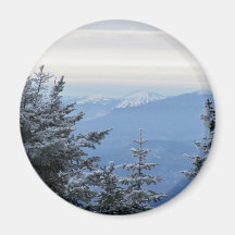 Sugarloaf Mountain on the Horizon in Maine