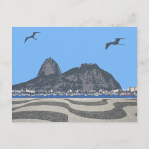 Sugarloaf Mountain, Rio Postcard