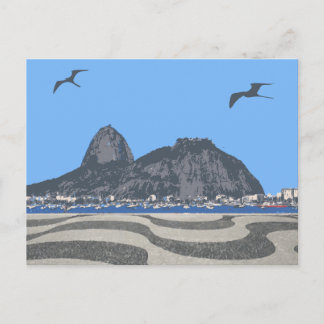 Sugarloaf Mountain, Rio Postcard