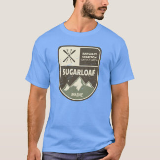 Sugarloaf Rangeley Stratton Maine Oversized T-Shirt