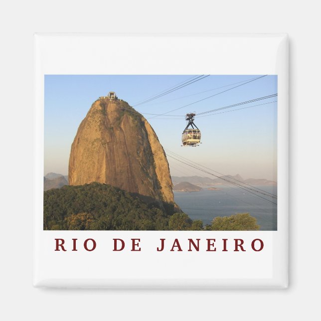 "Sugarloaf, Rio de Janeiro" magnet (Front)