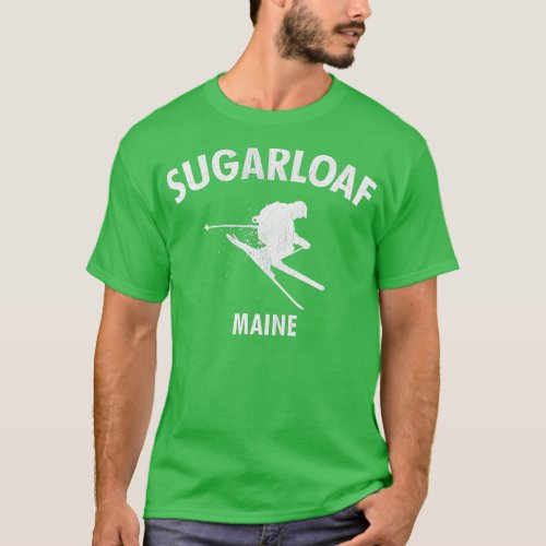 Sugarloaf Skiing  Ski Maine Gift  T_Shirt