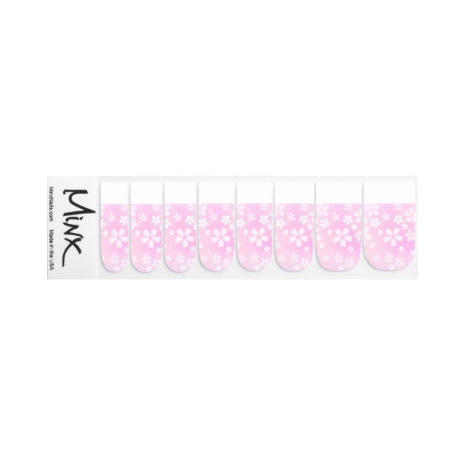 sugarparade Sakura Bloom Minx Nail Art Stickers (Left Hand)