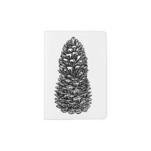 SugarPine Pine Cone Passport Cover Wallet