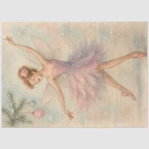 Sugarplum Fairy Pastel Christmas Ballet Decoupage Tissue Paper