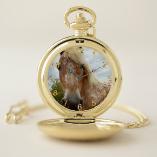 "Sugar's Stride: The Appaloosa's Grace" Pocket Watch