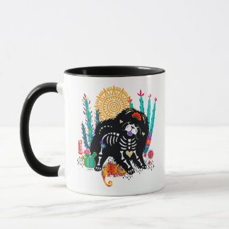 SUGARSKULL NIRVANA chow dog halloween 11 oz mug