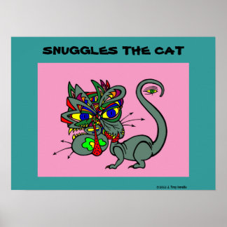 Suggles the Cat Poster