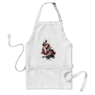 Sui Riu Japanese Dragon Katana Adult Apron