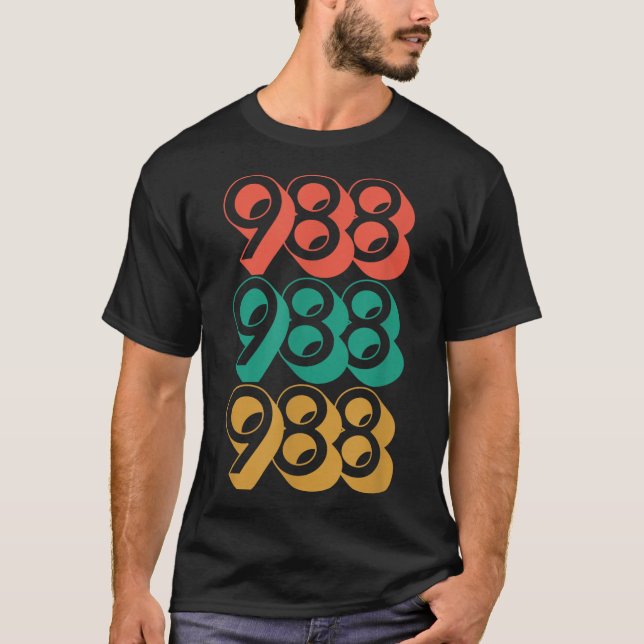 Suicide Awareness - 988 Shirt - Suicide Prevention (Front)