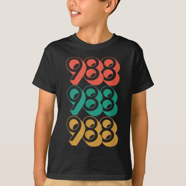 Suicide Awareness - 988 Shirt - Suicide Prevention (Front)