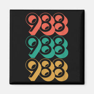 Suicide Awareness - 988 Shirt - Suicide Prevention Magnet