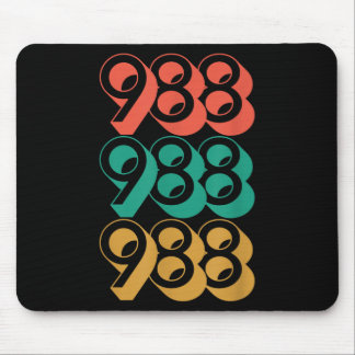 Suicide Awareness - 988 Shirt - Suicide Prevention Mouse Pad
