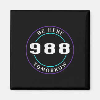 Suicide Awareness 988 - Suicide Prevention Magnet