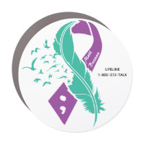 Suicide Awareness Custom Name Car Magnet