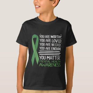 Suicide Awareness Depression Anxiety Mental Health T-Shirt