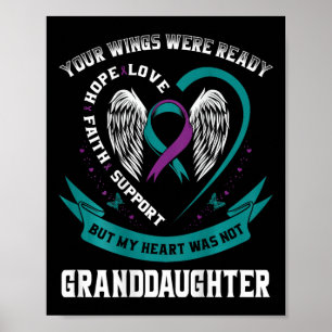 Suicide Awareness In Memory Of My Granddaughter Ck Poster