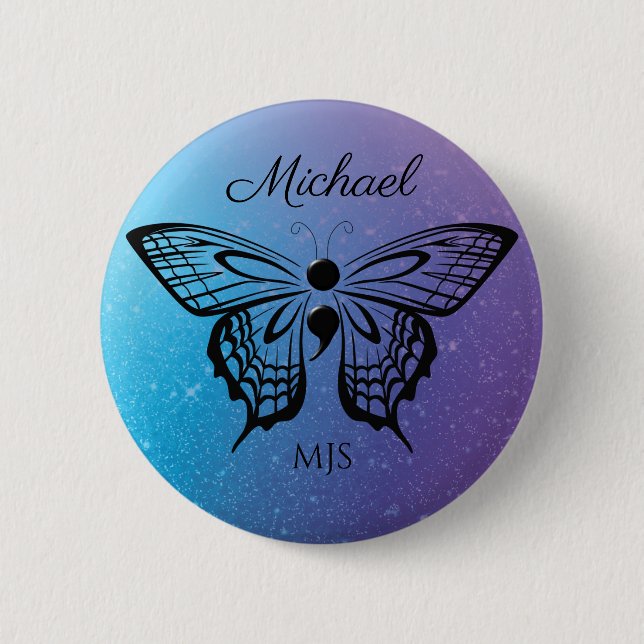 Suicide awareness name button (Front)