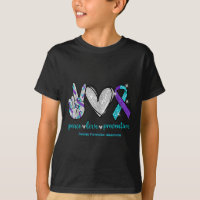 Suicide Awareness Peace Love Prevention 1 
