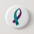 Suicide Awareness Ribbon Button 