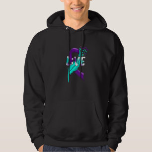 Suicide Awareness Semicolon Live Live Hoodie