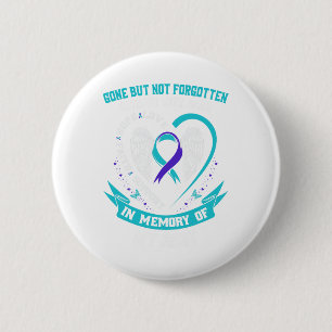 Suicide Awareness Shirt Aunt Mens Women Prevention Button