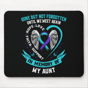 Suicide Awareness Shirt Aunt Mens Women Prevention Mouse Pad