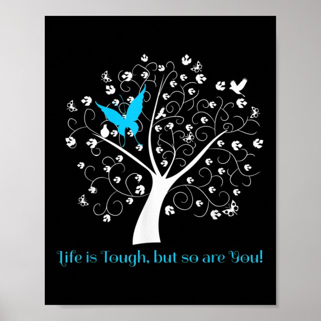 Suicide Awareness Shirt For Women Gift Life Is Poster (Front)
