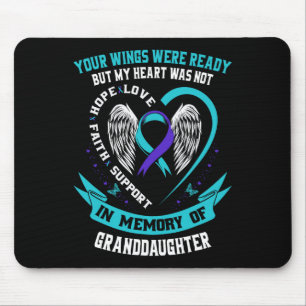 Suicide Awareness Shirt Granddaughter Prevention I Mouse Pad