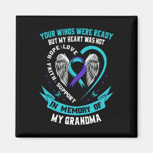 Suicide Awareness Shirt Grandma Prevention Items F Magnet