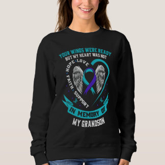 Suicide Awareness Shirt Grandson Prevention Grandm