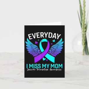 Suicide Awareness Shirt Mom Suicide Prevention Card