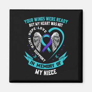 Suicide Awareness Shirt Niece Aunt Uncle Preventio Magnet