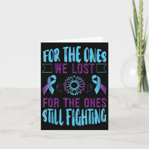 Suicide Awareness Suicide Prevention Suprt Survivo Card