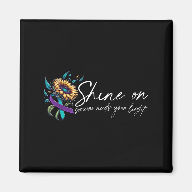 Suicide Awareness Suicide Prevention Suprt Survivo Magnet (Front)