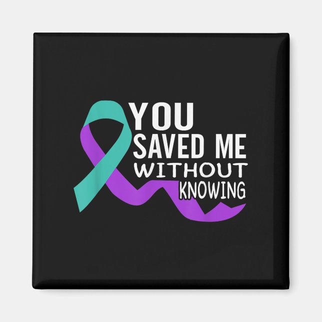 Suicide Awareness Suicide Prevention Suprt Survivo Magnet (Front)