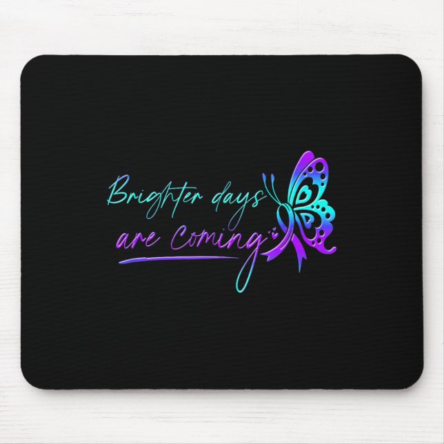Suicide Awareness Suicide Prevention Suprt Survivo Mouse Pad (Front)