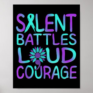 Suicide Awareness Suicide Prevention Suprt Survivo Poster