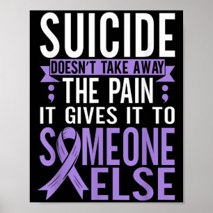 Suicide Awareness Suicide Prevention Suprt Survivo Poster