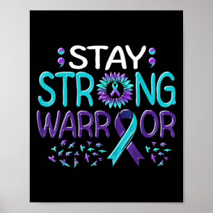 Suicide Awareness Suicide Prevention Suprt Survivo Poster