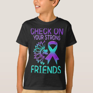 Suicide Awareness Suicide Prevention Suprt Survivo T-Shirt