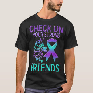 Suicide Awareness Suicide Prevention Suprt Survivo T-Shirt