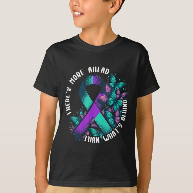 Suicide Awareness Suicide Prevention Suprt Survivo T-Shirt (Front)
